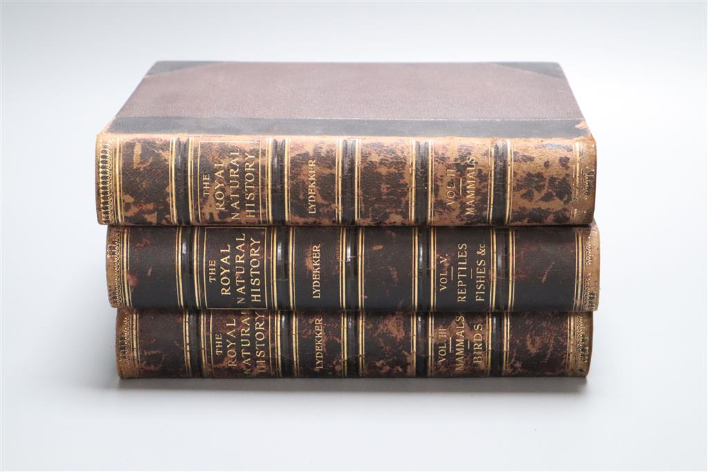 Lydekker, Richard - The Royal Natural History, 6 vols, qto, 72 colour plates, Frederick Warne, London 1893